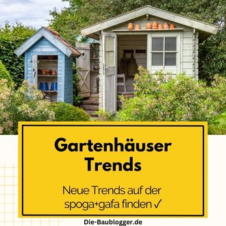 Gartenhäuser - Neue Trends auf der spogagafa finden