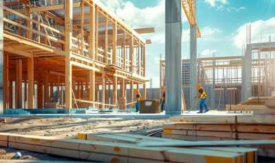 Green Building Baustelle nachhaltige Materialien