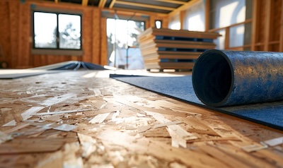 Entkopplungsmatte verlegen auf OSB Platten Fliesen